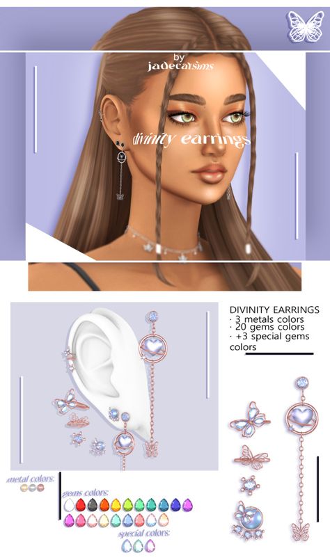 Sims 44 Cc Accesories, Sims 4 Cc Female Earrings, Sims 4 Cc Jewelry Pack, Base Game Cc Sims 4, Sims 4 Earrings Cc Maxis Match, Sims 4 Base Game Mods, Sims4 Earrings, Sims 4 Cc Nose Piercing, Make Hairstyles