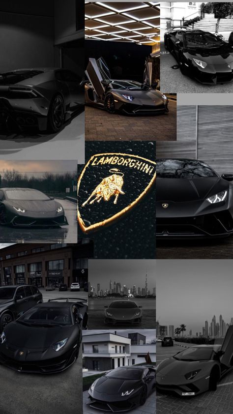 Lamborghini Aventador Wallpaper, Lamborghini Wallpaper, Carros Lamborghini, Matte Black Cars, Super Fast Cars, Top Luxury Cars, Pretty Bike, Luxury Lifestyle Dreams, Super Luxury Cars