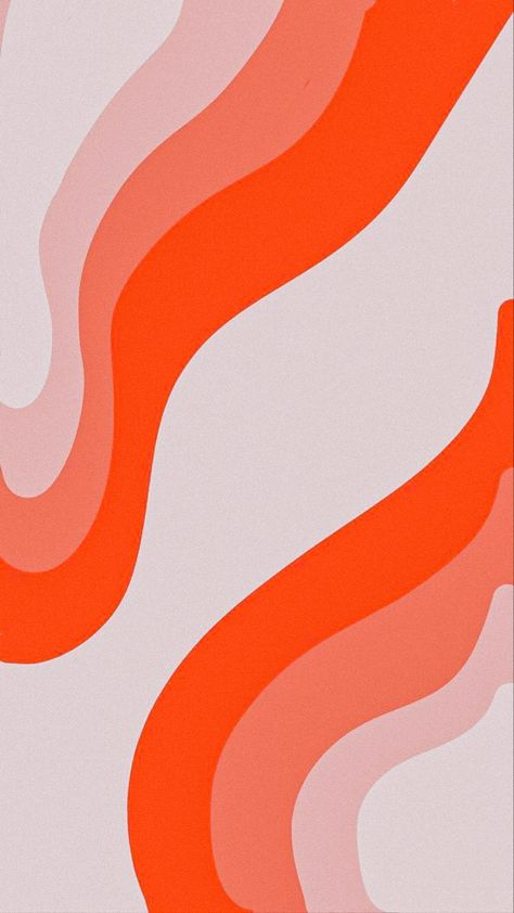 70s Squiggle Pattern, Aesthetic Squiggles, Squiggly Lines Pattern, Squiggle Painting, Wavy Wallpaper, Coral Palette, Tumblr Iphone Wallpaper, Ombre Wallpapers, Tumblr Backgrounds