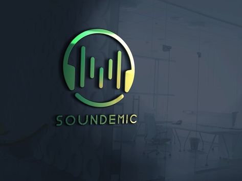 Design a Logo of the Music Production Company | Freelancer Acoustic Logo Design, Music Studio Logo Design Ideas, Production Company Logo Ideas, Music Production Logo Design, Sound Logo Music, Music Event Logo, Music Producer Logo, Music Logo Design Ideas, Music Company Logo