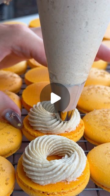 Sadie | French Macaron Recipes + Tips on Instagram: "Peach cobbler macarons 🍑   These will be in my follower’s choice recipe book coming my BIRTHDAY!! July 28  #macarons #pastryvideos #bakingreels #recipes #billieeilish" Macaron Recipes, French Macarons Recipe, French Macaron, Macaron Recipe, French Macarons, Peach Cobbler, July 28, Cobbler, My Birthday