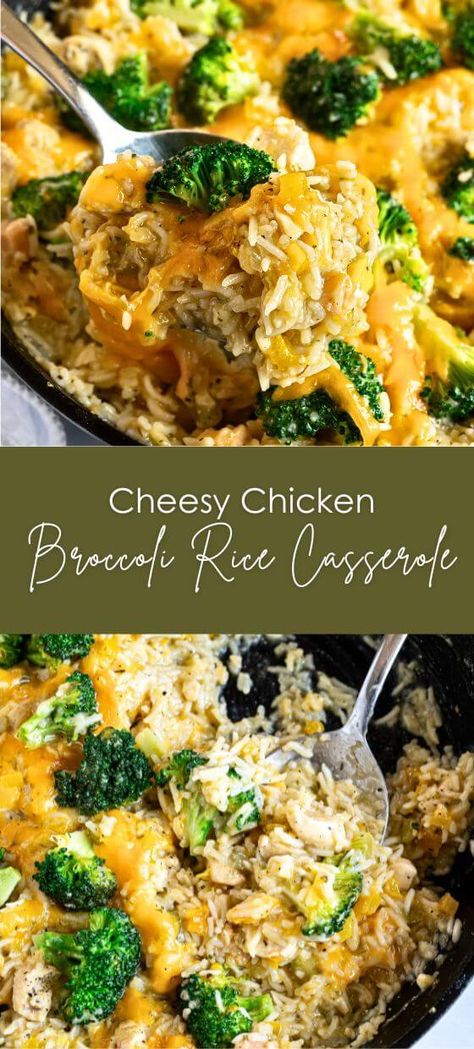 30-Minute Cheesy Chicken Broccoli Rice Casserole: One-Pot Wonder - Yummy and fully Cheesy Chicken Broccoli Rice Casserole, Chicken Broccoli And Rice Casserole, Cheesy Chicken Broccoli Rice, Broccoli And Rice Casserole, Supper Tonight, Broccoli And Rice, Chicken Broccoli Rice Casserole, Chicken Broccoli Rice, Chicken Casseroles