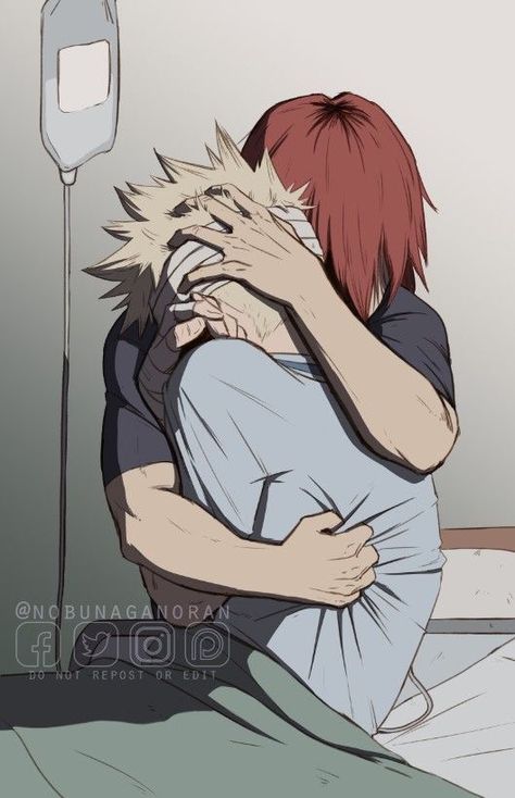 Fictional Character Crush, Bakugo Katsuki, Kirishima Eijirou, Anime Nerd, Cute Love Stories, My Hero Academia Episodes, Anime Boyfriend, Hero Academia Characters, Anime Kiss