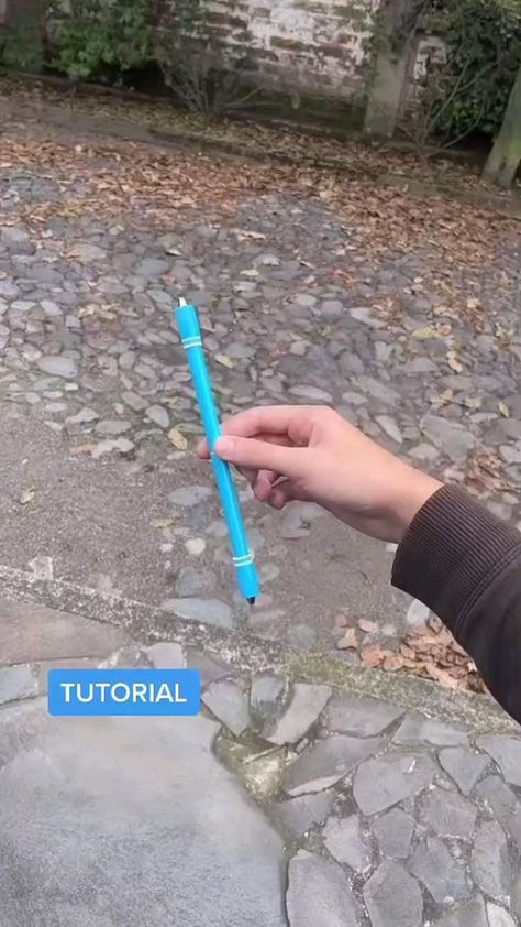 Spin tutorial | Pen tricks, Hand tricks, Pen skills Pencil Trick, Pen Skills, Magic Tricks Tutorial, Pen Tricks, Pen Spinning, Hand Tricks, What To Do When Bored, Instruções Origami, New Lifestyle