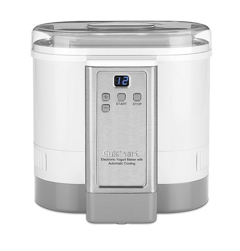 Cuisinart CYM-100 Electronic Yogurt Maker with Automatic Cooling,3.12lb Jar capacity,(1.5L) >>> Find out more about the great product at the image link. #cuisine Make Greek Yogurt, Yogurt Makers, Ice Cream Makers, Yogurt Maker, Homemade Yogurt, Ice Cream Maker, Back To Nature, Making Machine, Rice Cooker