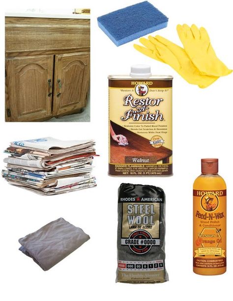 Cleaning Wooden Cabinets, Restore Wood Furniture, Stained Kitchen Cabinets, Honey Oak Cabinets, Restore Wood, Cleaning Cabinets, Clean Kitchen Cabinets, Creek House, Paint Tips