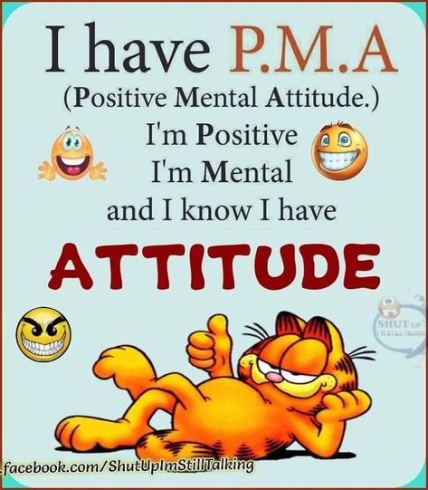 Funny Quotes Positive, Garfield Quotes, Garfield Pictures, John 15 12, Garfield Cartoon, Garfield Comics, Garfield And Odie, Positive Mental Attitude, Mental Attitude