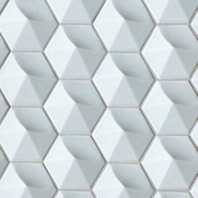 Wall Scapes, Hexagon Wall Tile, Walls Color, 3d Hexagon, Corner Bathroom, Hawaii House, 3d Wall Tiles, Tile Color, Ceramic Subway Tile