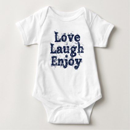 Love Laugh Enjoy | Chic Baby Bodysuit - newborn baby gift idea diy cyo personalize family Motocross Baby, Baby Halloween Outfits, Father And Baby, Personalized Baby Clothes, Chic Baby, Dad Baby, New Baby Boys, Newborn Baby Gifts, And So The Adventure Begins