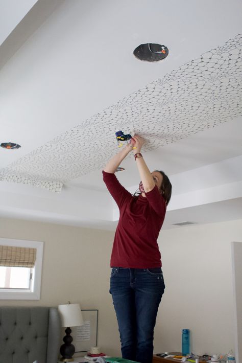 DIY Tips to Wallpaper The Ceiling | The DIY Playbook