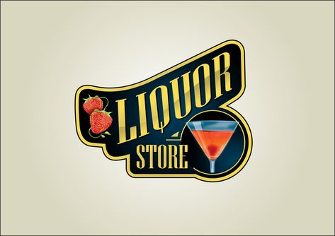 Liquor Store #AD , #Affiliate, #ad, #Store, #Liquor Liquor Store Logo, Logo Design Mockup, Liquor Shop, Store Logo, Colorful Cocktails, Drinks Logo, Beer Logo, Bar Logo, Logo Psd