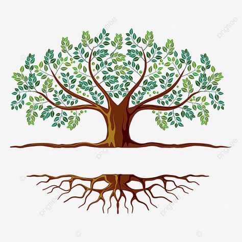 Roots Drawing, Family Tree Clipart, Roots Logo, Logo Tree, Family Tree Art, Family Logo, Remove Bg, Tree Root, Tree Icon