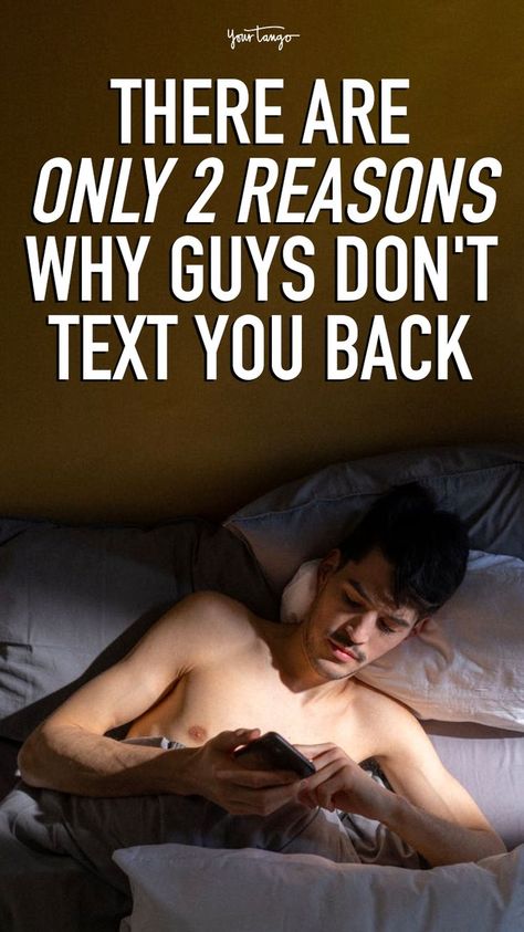 It's ridiculously frustrating when guys don't you back. Is he ghosting you? We asked a group of men how guys text when they like you and what it means if they stop texting. Based on their responses, there are only two reasons they'll leave a girl on read. Texting A Girl, Text Me Back, Attracted To Someone, Soulmate Connection, Flirting With Men, Relationship Struggles, Relationship Psychology, Best Relationship Advice, Love Connection