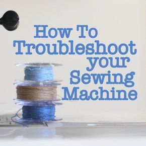 How To Troubleshoot your Sewing Machine - things to try before you take it in for service Sewing 101, Beginner Sewing Projects Easy, Techniques Couture, Leftover Fabric, Sewing Skills, Sewing Projects For Beginners, Love Sewing, Sewing For Beginners, Sewing Tips