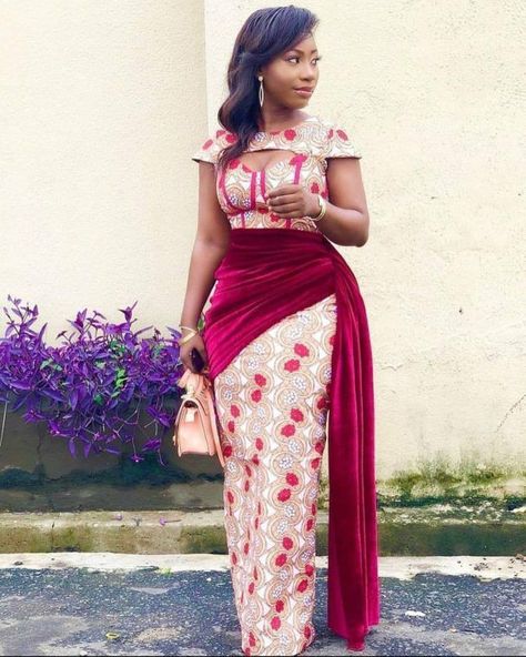 Chief Bridesmaid Dresses, Lace And Ankara Styles, Modern Ankara Styles, Stylish Naija, African Print Dress Ankara, African Dresses For Kids, Best African Dresses, African Wear Dresses, African Inspired Clothing