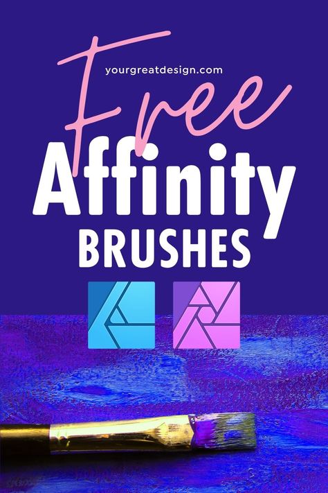 Download free brushes for Affinity Designer & Photo Affinity Designer Cheat Sheet, Adobe Illustrator Brushes, Adobe Illustrator Pattern, Photo Brush, Photo Border, Designer Photo, Best Procreate Brushes, Vintage Banner, Free Brushes