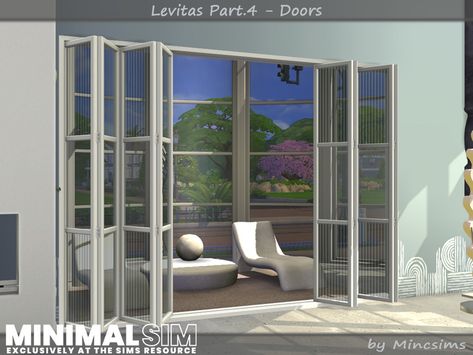 The Sims Resource - MINIMALSIM Levitas Part.4 - Levitas Doors Sims 4 Open Window, Sims Cc Doors And Windows, Ts4 Doors And Windows Cc, Sims 4 Cc Sliding Doors, Cc Windows Sims 4, Sims Windows Cc, Sims4 Doors, Ts4 Windows Cc, Sims4 Custom Content