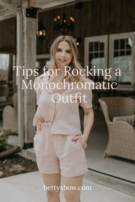 Monochromatic Looks, Beige Monochromatic Outfit, Jumpsuit Outfit Casual, Stylish Jumpsuit, Old Outfits, Petal Sleeve, Monochromatic Outfit, Daily Fashion Inspiration, Wearing All Black