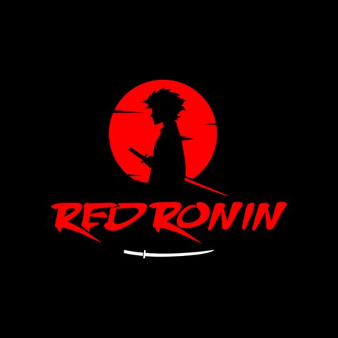 Red Logo Design, Style Logo Design, Ronin Samurai, Clever Logo Design, Fantasy Logo, Ghost Rider Wallpaper, Dark Background Wallpaper, Japan Logo, Japan Tattoo Design