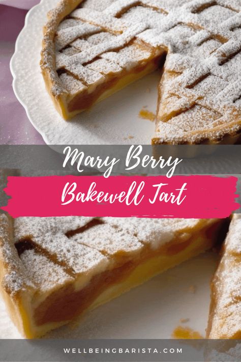 Indulge in the classic British charm of Mary Berry's Bakewell Tart! 🥧✨ This homemade delight features a buttery pastry crust filled with almond-infused frangipane and topped with raspberry jam. 👩‍🍳🏡 Elevate your dessert game with this easy recipe inspired by Mary Berry's baking expertise. Perfect for afternoon tea or whenever you crave a slice of nostalgia. ☕🇬🇧 Mary Berry Bakewell Tart, Mary Berry Recipes Baking, Mary Berry Baking, Bakewell Tart Recipe, Fruit Bread Recipes, Bakewell Tarts, Almond Frangipane, Mary Berry Recipe, Berry Recipes