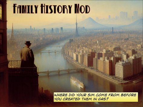 Family History Mod, Public Release | Patreon Family Challenge, Family History Book, Sims 4 Family, The Sims 4 Packs, Play Sims, Sims Building, Sims 4 Gameplay, Sims 4 Dresses, Sims 4 Build