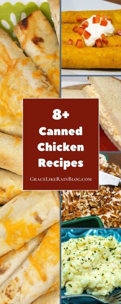 Quick And Easy Dinner Recipes Canned Chicken, Recipes For Canned Chicken, Canned Chicken Breast Recipes, Meals With Canned Chicken, Recipes Using Canned Chicken, Using Canned Chicken, Canned Chicken Recipes, Chicken Pies, Chicken Gravy Recipe