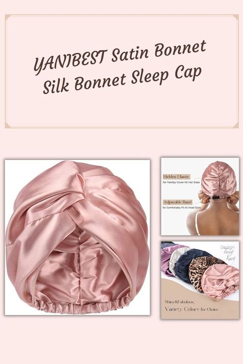 Scrunchies Business, Satin Head Wrap, Braiding Business, Satin Turban, Curly Natural Hair, Sleep Hairstyles, Sleep Sets, Silk Bonnet, Bonnet Cap