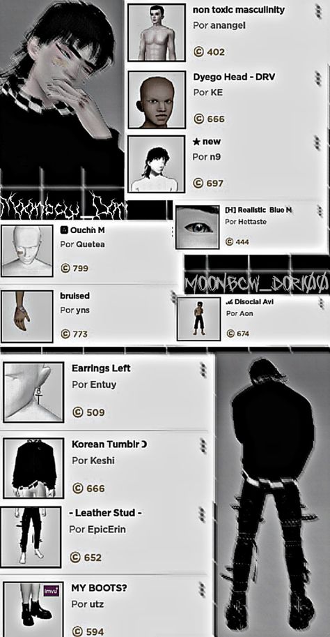 Imvu Avi Ideas Male, Imvu Outfits Boys, Imvu Boys Avatar, Imvu Men, Imvu Avatar Ideas, Imvu Avi Ideas, Imvu Boy, Femboy Outfits Ideas Male, Imvu Fits