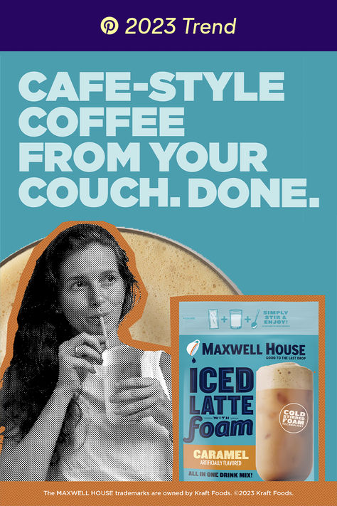 Try a new Iced Latte with Foam in any of our three delicious flavors including Vanilla, Hazelnut and Caramel. Just mix with cold water to enjoy a chilly, foamy coffee break whenever you want and wherever you are. Quest For Camelot, Maxwell House, The Last Drop, Lil Durk, Iced Latte, Cafe Style, Kraft Recipes, Teaching Tips, Dr Who