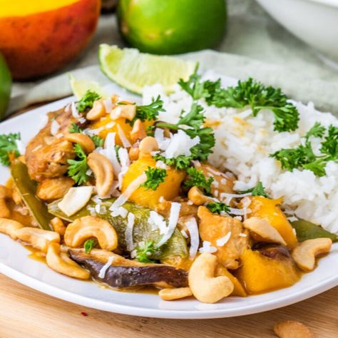 Thai Coconut Lime Chicken Recipe (Copycat Cheesecake Factory) - The Foodie Affair Thai Coconut Lime Chicken, Honey Chicken Breast, Thai Coconut Curry Chicken, Rice Casseroles, Copycat Cheesecake Factory, Cheesecake Factory Copycat, Thai Coconut Chicken, Recipe Cheesecake, Lime Chicken Recipes