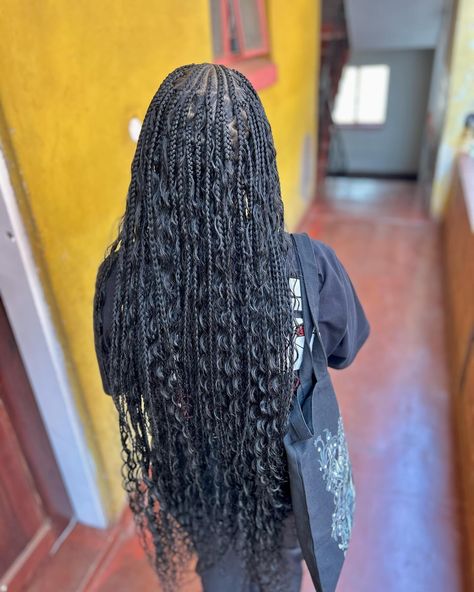 Flip over boho fulani braids ❤️ Boho Fulani Braids, Fulani Braids, Braids, Hair, Quick Saves, Plaits