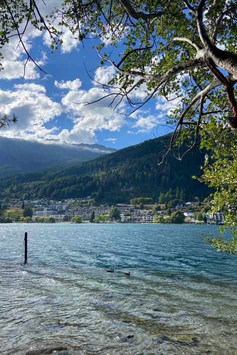 Queenstown Aesthetic, Queenstown New Zealand Aesthetic, Queenstown New Zealand, Nature Tree, French Polynesia, Queenstown, Where The Heart Is, Summer Aesthetic, New Zealand