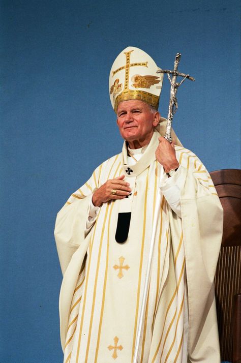 Saint John Paul Ii Quotes, John Paul Ii Quotes, Pope Saint John Paul Ii, Monastic Life, St John Paul Ii, Catholic Images, Pope John Paul Ii, John Paul Ii, Pope John