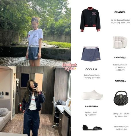 Jennie Closet, Jennie Style, Balenciaga Sandals, Cute School Stationary, Fashion Idol, Winter Inspo, Expensive Clothes, December 31, Track Shorts