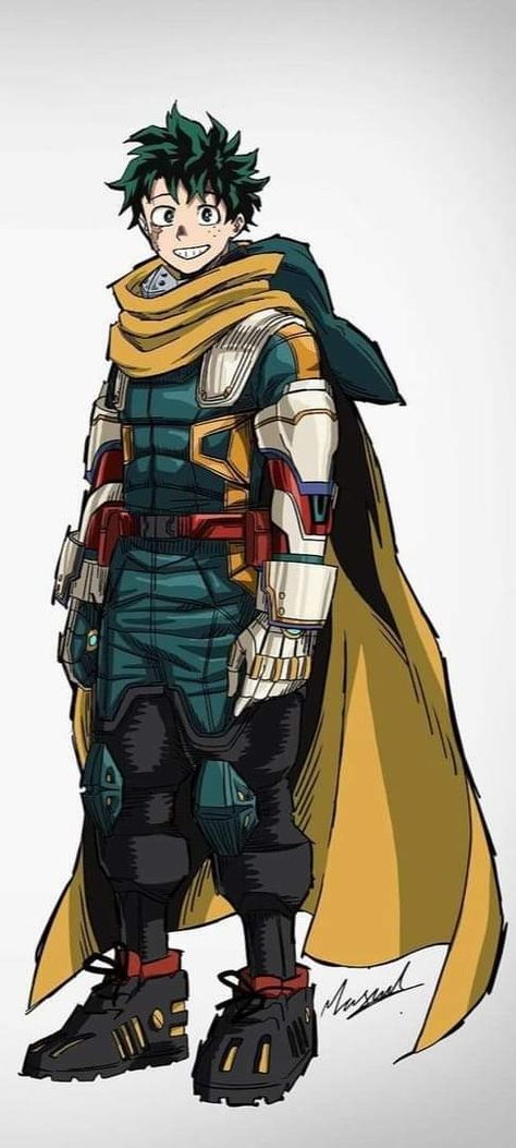 Iron Man Deku, My Hero Academia Zombie Apocalypse Au, All Might Redesign, Deku Full Body Picture, Deku New Suit, Izuku Full Body Pic, Adult Izuku Midoriya, Izuku Midoriya Hero Costume, Deku Adult