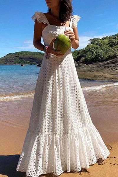 e6d8545daa42d5ced125a4bf747b3688desc37170069ri Sukienki Maksi, Pretty Maxi Dress, Stile Casual Chic, Maxi Dress Summer, Maxi Outfits, Maxi Dress Outfit, Dresses Spring, Bohemian Maxi Dress, Dresses Lace