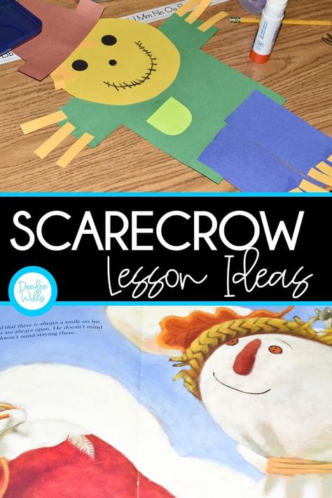 Scarecrow Literacy Activities, Scarecrow Preschool Activities Free, Scarecrow Bible Lesson, S Is For Scarecrow, The Scarecrow Book Activities, Scarecrow Activities For Toddlers, Kindergarten Scarecrow, Scarecrows Hat, Kindergarten Fall Activities