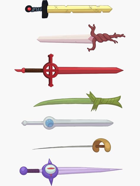 All Fins Swords Adventure Time, Fin Swords Adventure Time, Fins Swords Adventure Time Tattoo, Adventure Time Swords Tattoo Outline, Adventure Time Objects, Adventure Time Props, Fins Swords Adventure Time, Finns Swords Adventure Time, Finn Swords Adventure Time