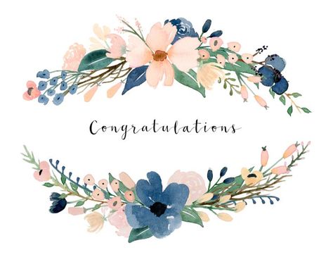 Say Congrats With a Free, Printable Wedding Card: Paper Trail Designs' Free, Printable Wedding Card Congratulations Images, Free Wedding Cards, Congratulations Greetings, Wedding Greetings, Wedding Congratulations Card, Daisy Cards, Free Wedding Printables, Wedding Cards Handmade, Karten Design