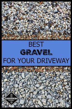 Gravel driveways are an affordable option upfront. Learn how to install a gravel driveway and which gravel works best. Best Gravel For Driveway, Gravel Driveway Landscaping, Driveway Ideas Cheap, Gravel Driveways, Gravel Drive, Permeable Driveway, Driveway Edging, Circle Driveway, Gravel Parking