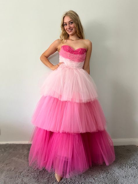 Engagment Dress, Korsett Top, Prom Dress Cocktail, Pretty In Pink Dress, Pink Tulle Dress, Dress Wedding Guest, Unique Outfit, Unique Dress, Dress Princess