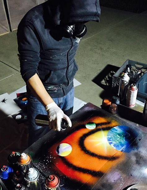 Epic Spray Paint Artist Checkerhead. Los Angeles spray paint artists. #spraypaint #spraypaintart #epicspraypaint Spray Painter Aesthetic, Spray Painter, Painter Aesthetic, Spray Paint Artist, Spray Paint Art, Paint Art, Spray Painting, Spray Paint, Art Photography