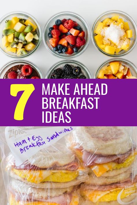 Looking to simplify your mornings? Check out these delicious make ahead breakfast ideas that are perfect for saving time and feeding a crowd. From hearty breakfast casseroles to tasty egg muffins and convenient breakfast burritos, there's something here for everyone. Whether you're prepping for busy weekdays or planning a special brunch, these recipes will help you start your day off right without the stress. Try these easy make ahead breakfast options today! Make Ahead Breakfast Tacos, Breakfast Recipes For A Crowd, Make Ahead Breakfast Ideas, Freezer Breakfast Meals, Easy Make Ahead Breakfast, Make Ahead Breakfast Burritos, Breakfast Burrito Recipe, Recipes For A Crowd, Energy Breakfast