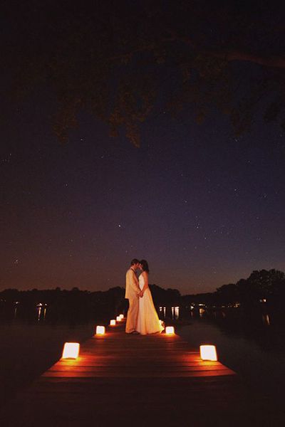 After Dark: 50 Gorgeous Nighttime Wedding Photos