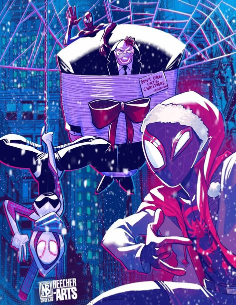 Spiderman Christmas, Ultimate Marvel, Man Spider, Comic Book Collection, Spiderman Spider, Harry Potter Comics, Marvel Spiderman Art, Black Spider, Spider Gwen