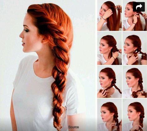 Long Hair Tutorial, Types Of Braids, Peinados Fáciles Para Cabello Corto, Hair Braiding, Braided Bun, Braided Hairstyles Tutorials, Braided Hairstyles Easy, Trending Hairstyles, Braids For Long Hair