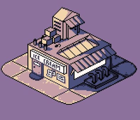 Isometric Pixel Art Building, Pixel Isometric, Pixel Art Isometric, Isometric Pixel Art, Isometric Pixel, Pixels Art, 3d Pixel, Pixel Animation, Pixel Art Characters