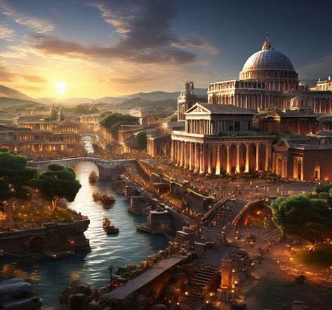 Roma, Antiguedad, Ciudad Eterna Grass Clipart, Fantasy Cities, Indian Illustration, Movie Ideas, Dream Vacations Destinations, Fantasy City, High Fantasy, Scenery Wallpaper, Vacation Destinations