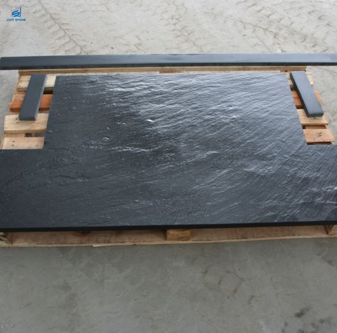 Slate Woodstove Hearth, Dark Slate Fireplace, Slate Hearth Fireplace, Black Hearth Fireplace, Black Fireplace Hearth, Black Slate Fireplace, Fireplace Seat, Limestone Fireplace Hearth, Stone Fireplace Hearth