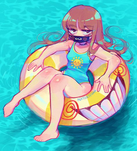 Paula🌹 on Twitter: "☀️ #oc #illustration https://t.co/n0gQetia5X" / Twitter Party Drawing, Oc Illustration, Pool Drawing, Best Artist, Girl Quotes, Pool Party, Drawing Reference, Pink Girl, Log In